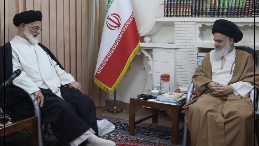 دیدار اعضای ستاد برگزاری همایش بین‌المللی دکترین مهدویت با ریاست جامعه مدرسین حوزه علمیه قم